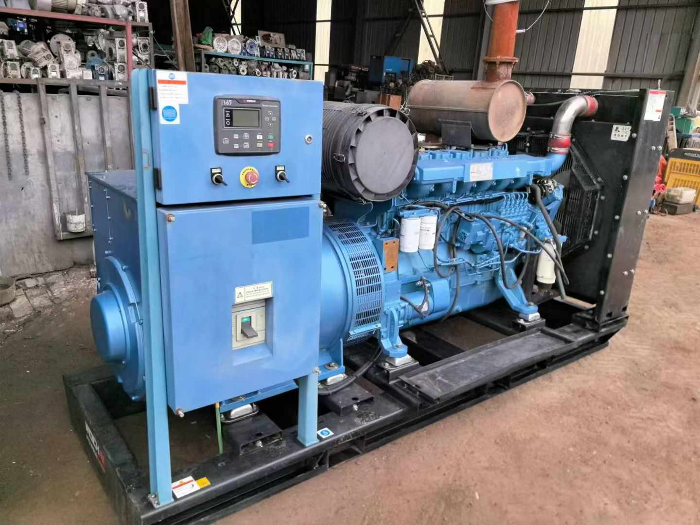 大关500kW 柴油发电机组可带动设备功率的计算公式是什么？